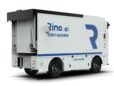 The strength of the Rino.ai leads the way in the large-scale implementation of autonomous delivery vehicle.