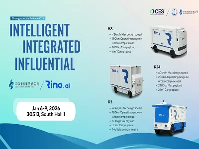 Rino.ai Showcases L4 Autonomous Delivery Solutions at CES 2026, Advancing AI-Powered Logistics into Real-World Deployment