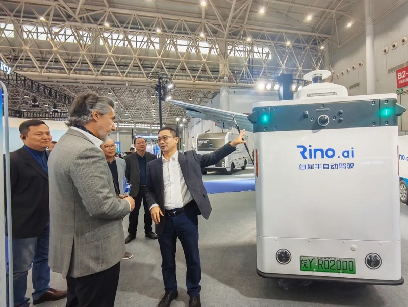 Rino.ai Showcases Two Flagship Models at the 2025 China Commercial Vehicle Show (CCVS)
