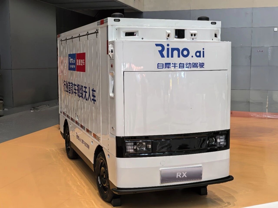 Rino.ai RX Debuts as the Industry’s First Vehicle-Grade Autonomous Delivery Vehicle, Unlocking Large-Scale Commercialization
