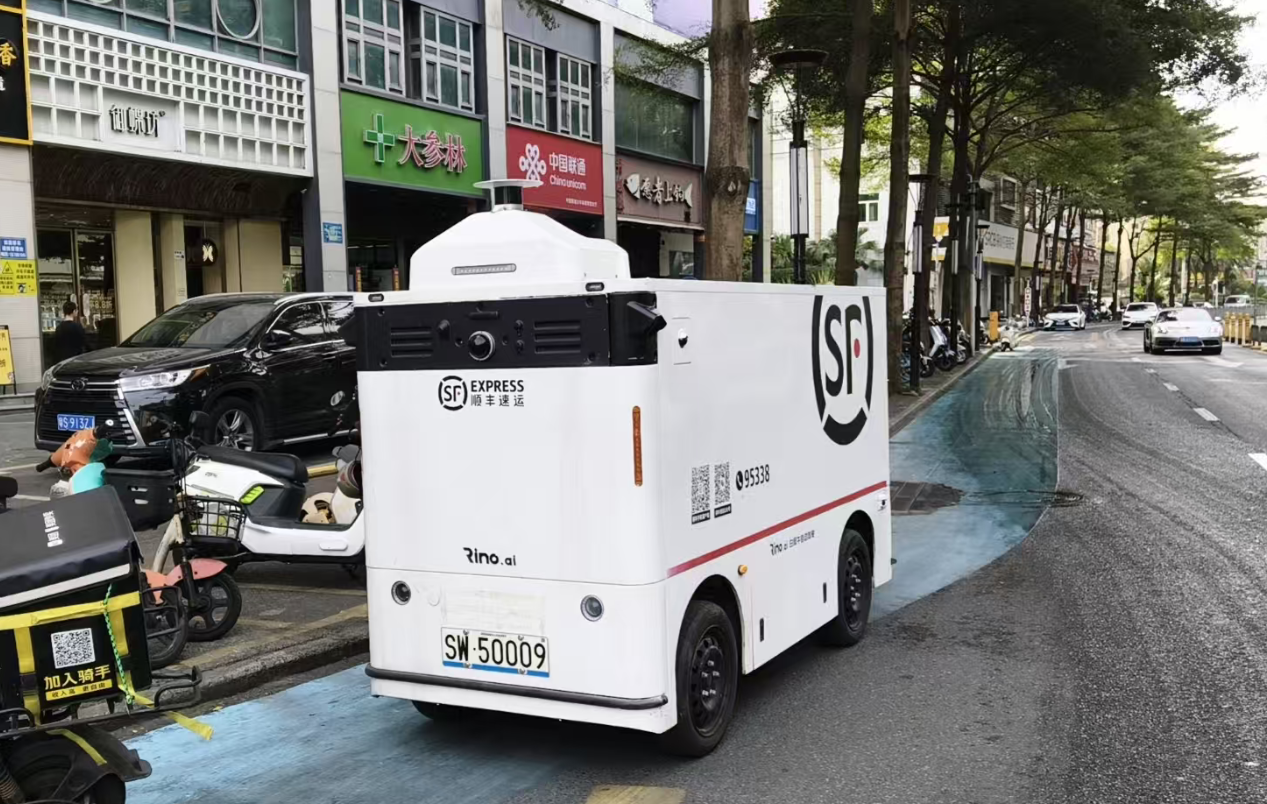 Rino.ai Autonomous Vehicles Keep Shenzhen Deliveries Running During Spring Festival