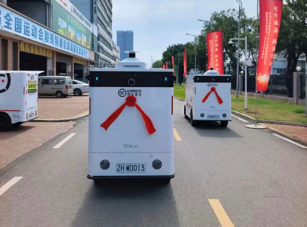 Rino.ai Granted First Functional Autonomous Delivery Vehicle Licenses in Zhuhai